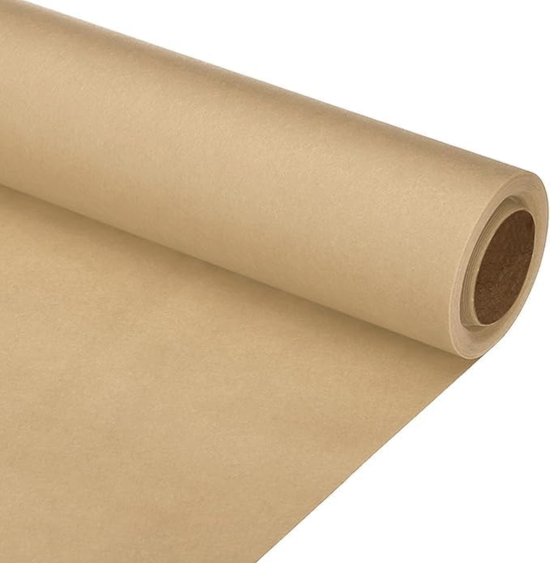 Brown Packing Paper,Art Craft,Kraft Roll for Moving Boxes Supplies,Gift Wrapping Bouquet Flower Paper,Poster Bulletin Board Paper,Arts and Crafts (30Cm*10M) image number 3