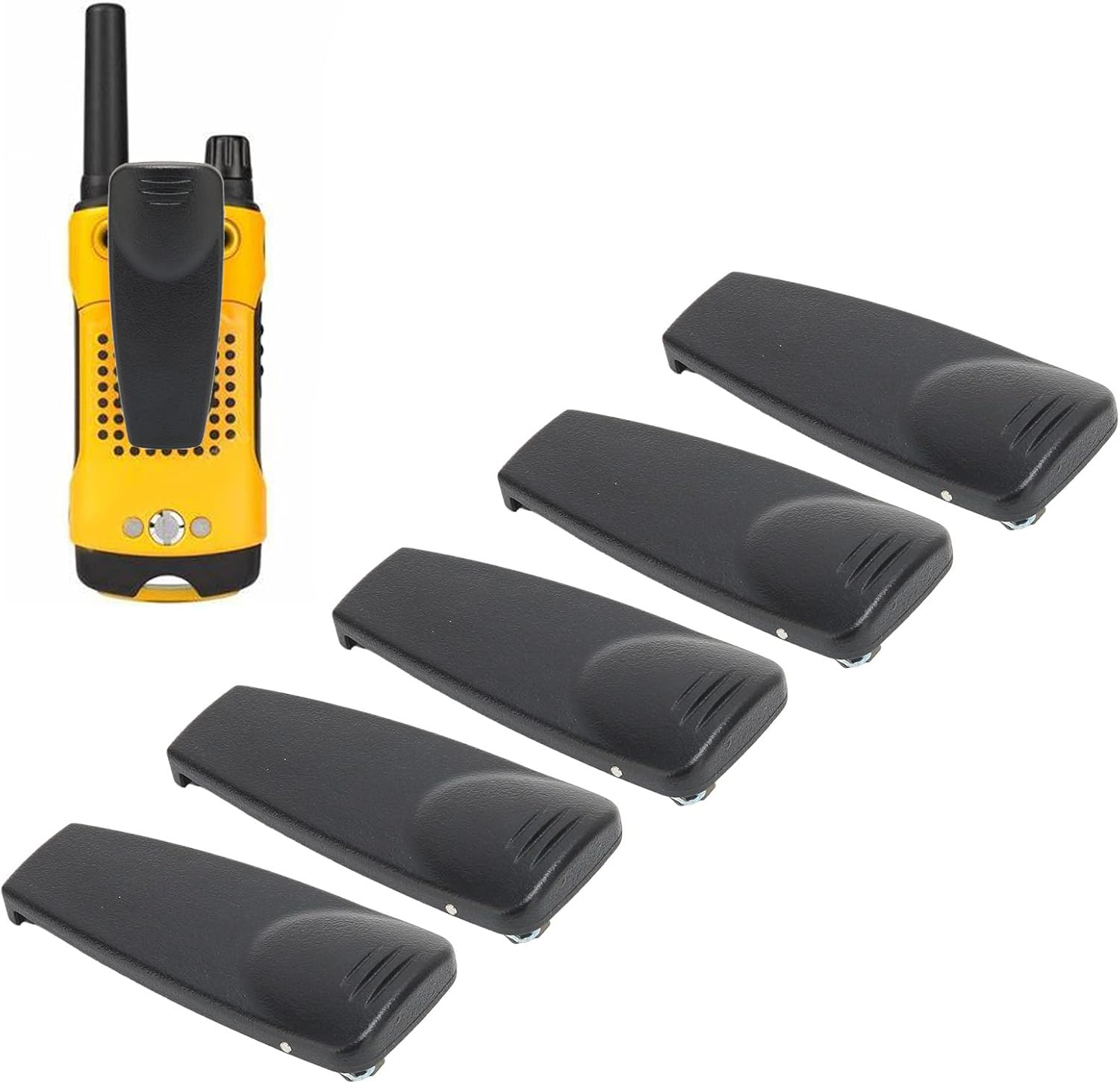 5Pcs Portable Radio Belt Clip for Motorola GP2000 GP88S GP328 GP338 image number 6