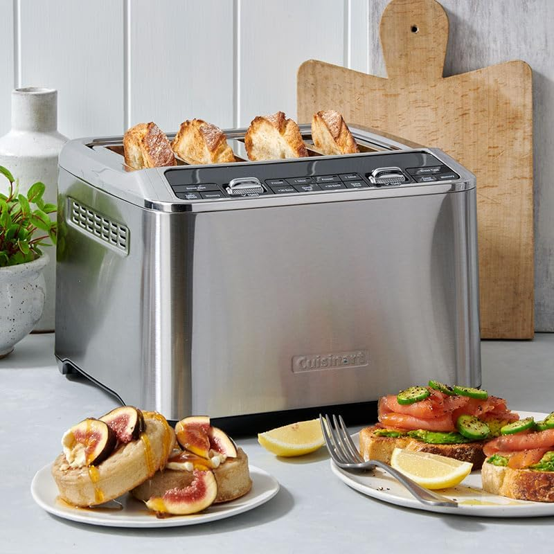 Cuisinart 4 Slice Signature Automated Digital Stainless Steel Toaster