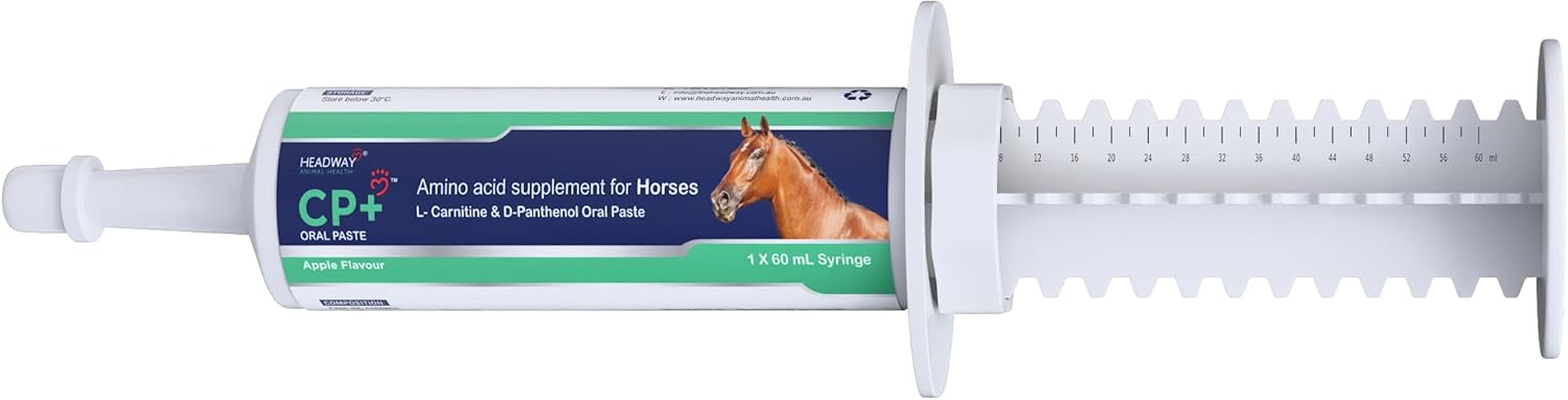 CP+ Amino Acid Oral Paste for Horses 60 Ml, L-Carnitine & D-Panthenol Oral Paste image number 2