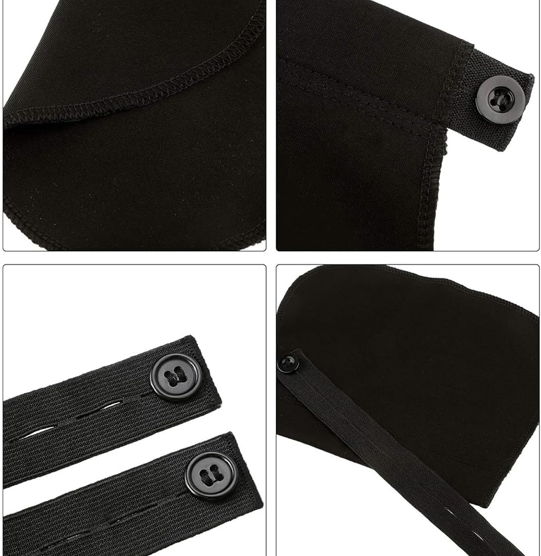 Pack of 10 Trouser Waistband Extensions, Trouser Extension, Pregnancy Trouser Extension, Comfortable and Adjustable Trouser Extension for Pregnant Women image number 3