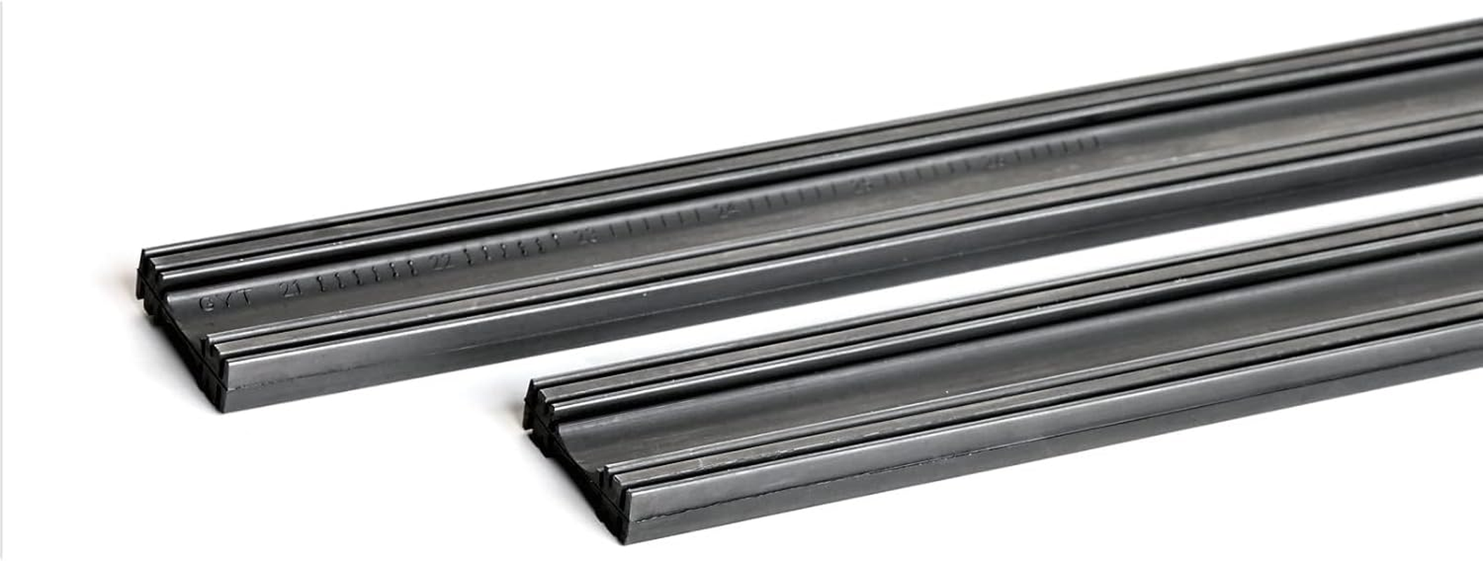 MAEZOE 2-Pack 28" Wiper Blade Refill, Silicone Windshield Wiper Refill for Replacement Windshield Wipers, (Strip Height: 11Mm, Width: 6Mm) Fit for Frameless Wiper Insert image number 4