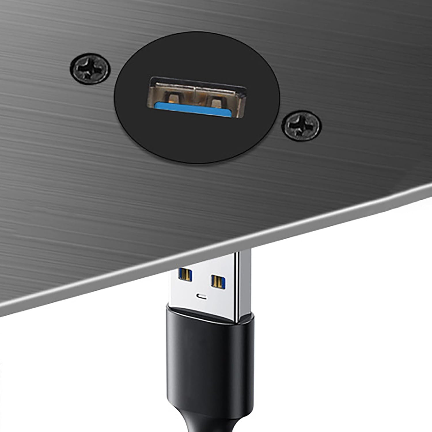 Tunghey USB3.0 D Series Panel-Mount Connector | D-USB-3.0 USB 3.0 Pass through Connector (10Pack) - 10Pack image number 6