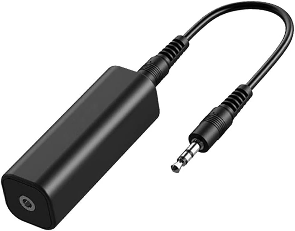 Ysyaxsyt 1 Piece Ground Loop Noise Isolator Audio Noise Isolation Black for Car Stereo Audio System Home Stereo image number 2