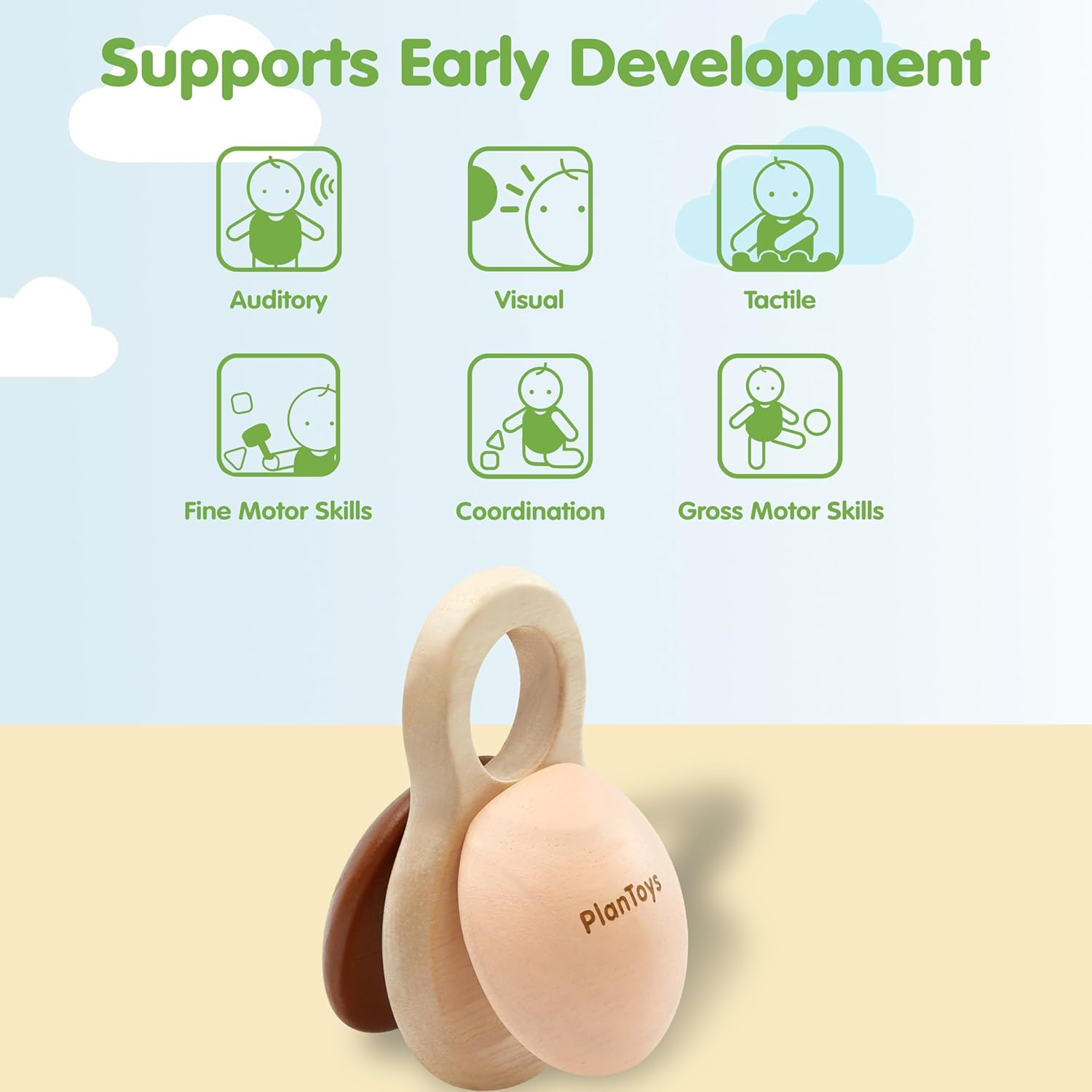 Plantoys - Shake N Clap image number 3