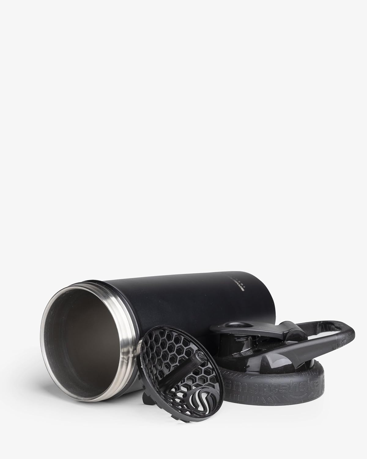 Smartshake Insulated Steel Shaker Bottle, Black, 750 Ml Capacity image number 6