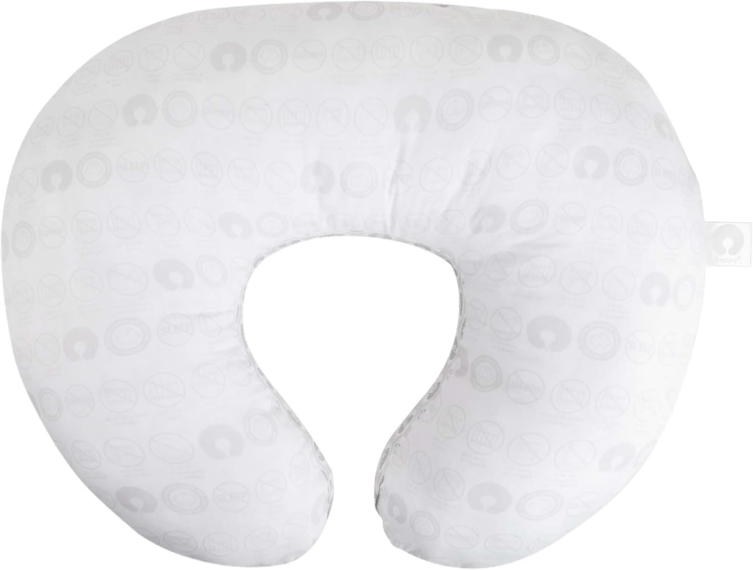 Boppy Nursing Pillow &ndash; Bare Naked Breastfeeding and Bottle Feeding, Propping Baby, Tummy Time, Sitting Support Pillow Only image number 4