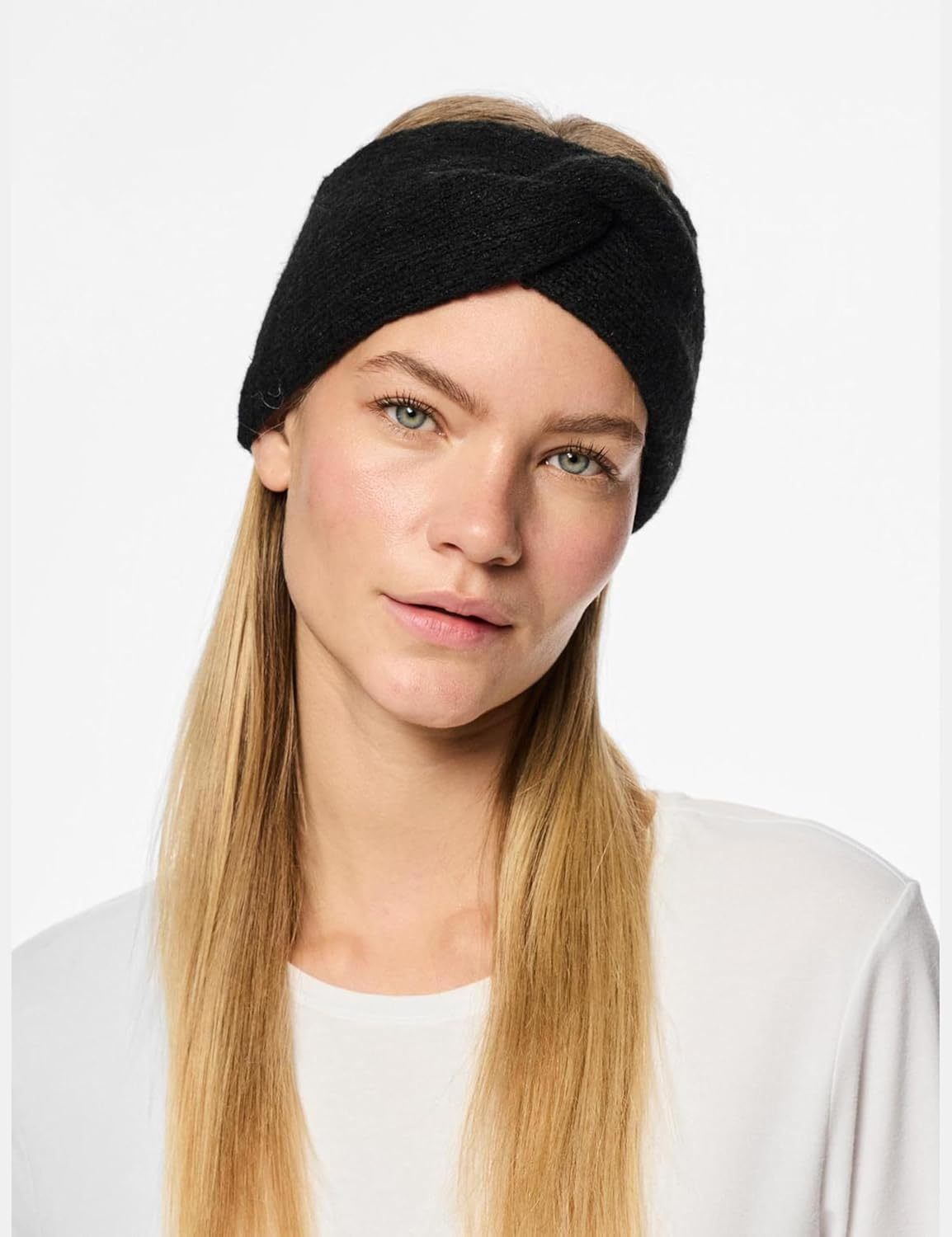 PIECES PCPYRON NEW HEADBAND NOOS BC, Black, One Size image number 2