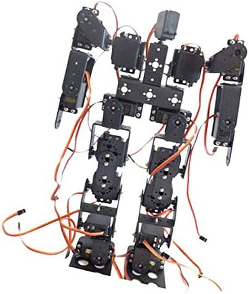 Perfk DIY 17DOF RC Robot Educational Walking Race Robot Bracket Kit Kids