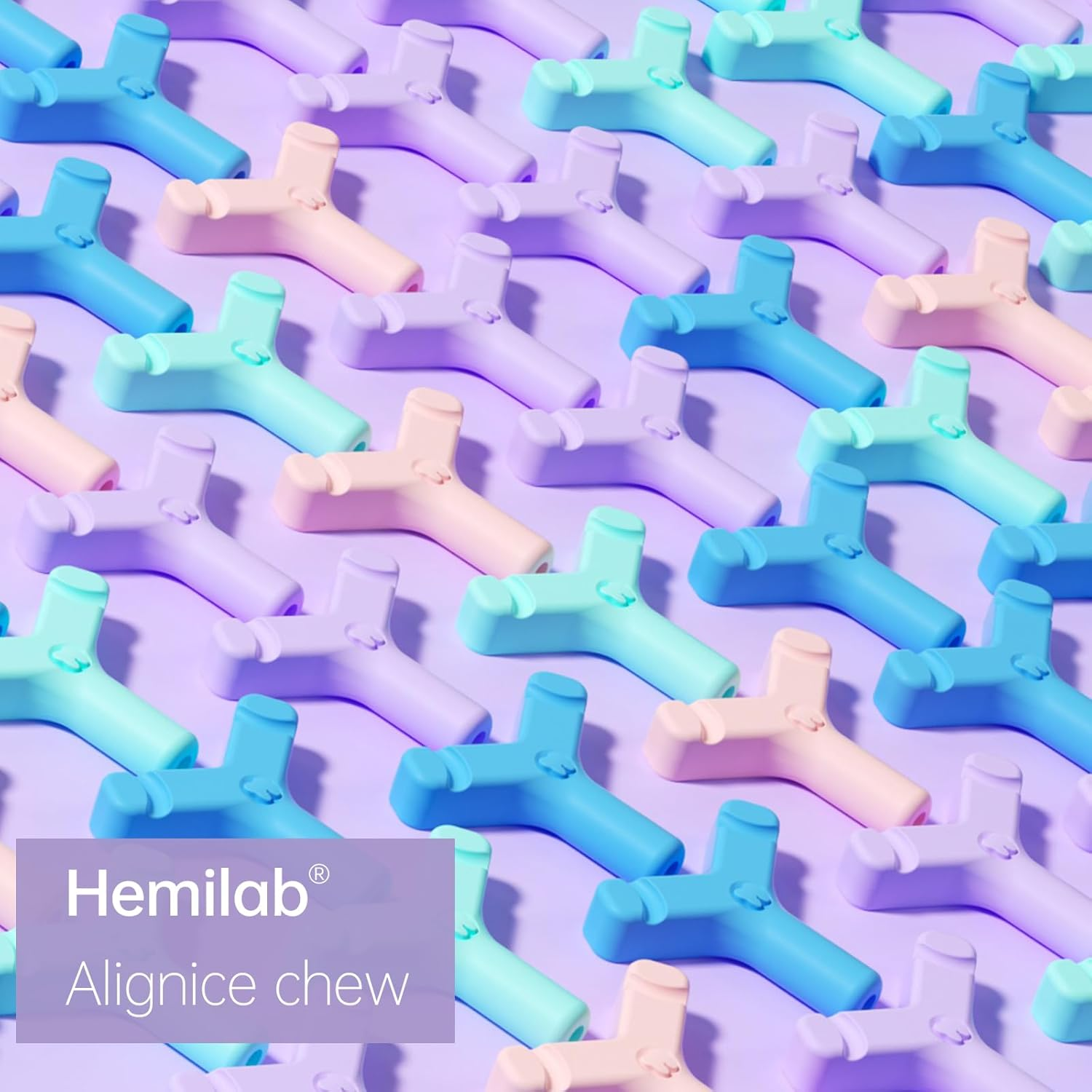 4 Pack Aligner Tray, Y-Shaped Handheld Aligner Chewies for Invisalign, Compatible with Invisalign Braces, Aligner, Retainer image number 2