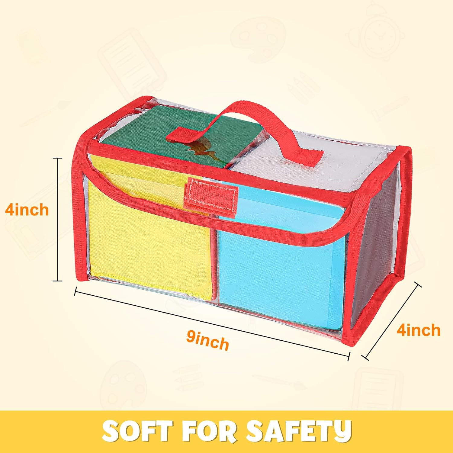 Godery DIY Education Playing Game Dice, Pocket Cubes for Teaching (Set of 2) image number 3