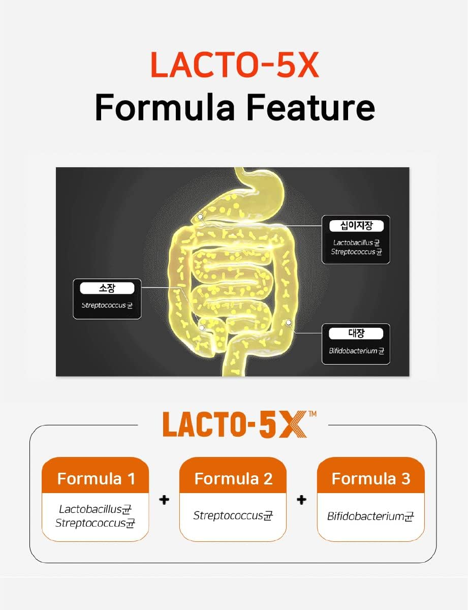 FARMER QUEEN [CKD] Lacto-Fit Gold 3 Pack (2,000Mg X 150 Sticks) Synbiotics Good for Gut Health 1Billion CFU Probiotics & Prebiotics Supplement image number 6