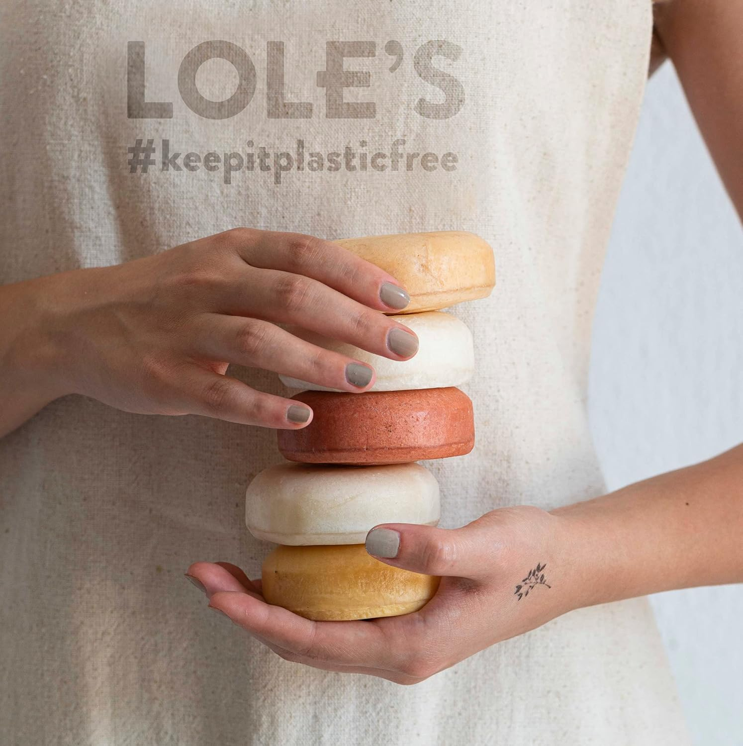 LOLE'S Shampoo Bar & Conditioner 2In1 Men'S Care for Cleaning Hair, Body and Beard, 99% Natural Origin Ingredients, Sustainably Sourced Beeswax, Free from Preservatives, Silicones, Soap, & Dyes, with Plastic Free Packaging, 3.5 Oz image number 6