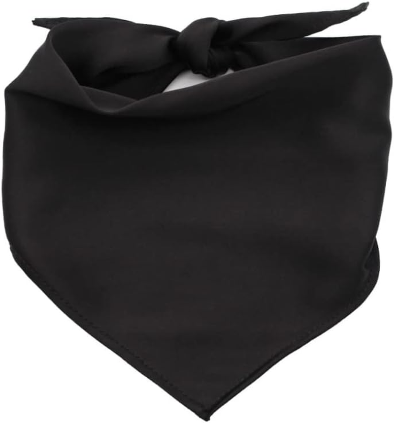 Sublimation Dog Bandana White Chiffon Dog Scarf for Small Medium Large Dogs