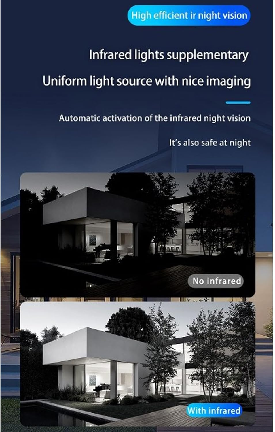 Video Doorbell Camera, 1080P Wireless Doorbell with 2-Way Talk, Motion Detection, Built-In 4000Mah Battery, Smart Home Security, HD Video Surveillance image number 6