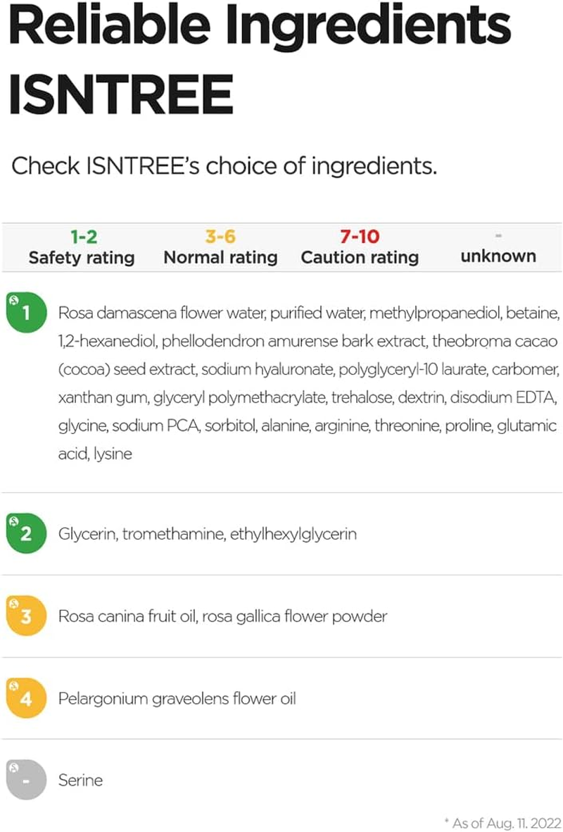 ISNTREE Real Rose Calming Mask, 1 Count image number 1