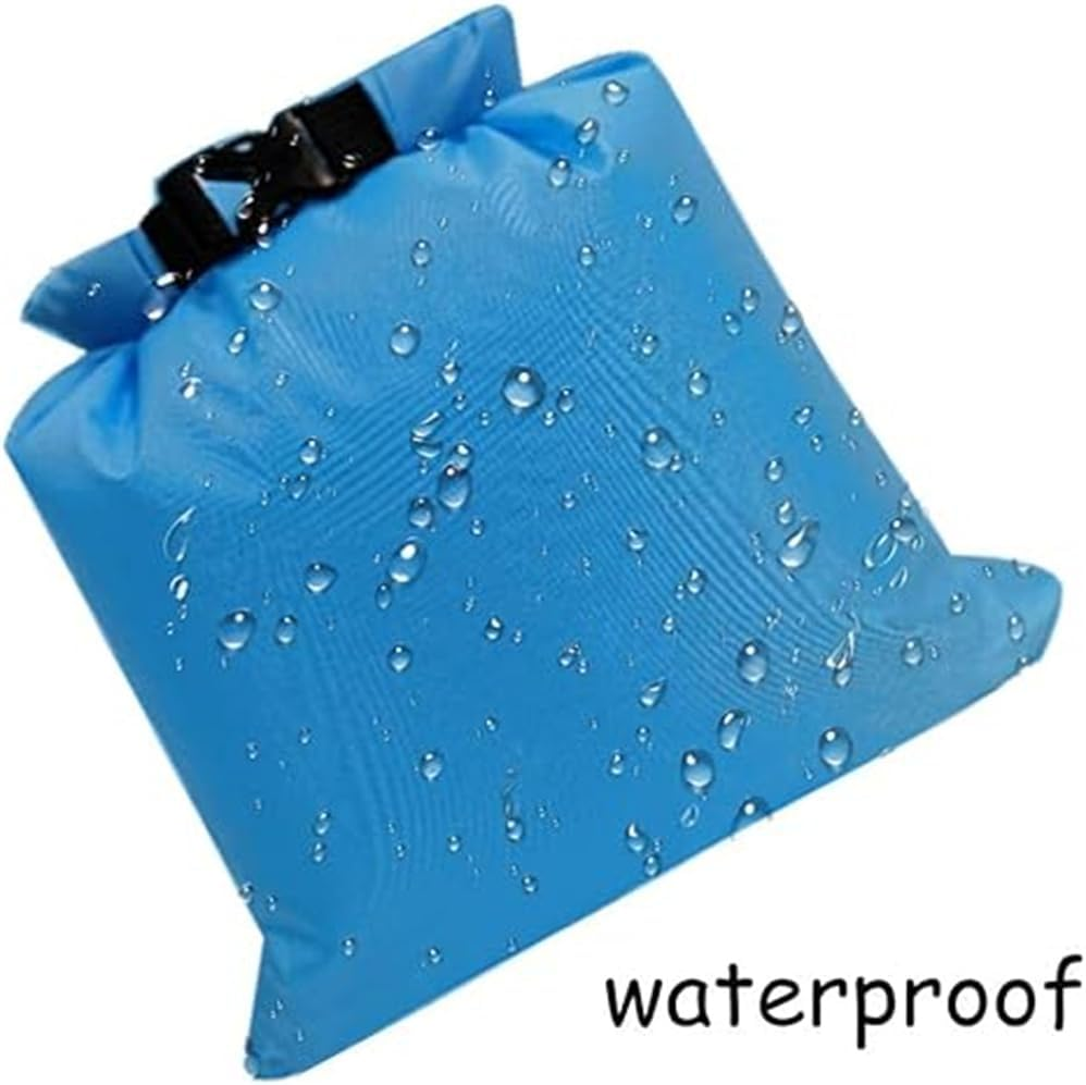 Outdoor Multifunctional Waterproof Bag, 1.5L+2.5L+3L+3.5L+5L+8L Lightweight Bag and Long Adjustable Shoulder Strap, Suitable for Kayaking, Drifting, Rowing, Hiking, Camping (Color) image number 5