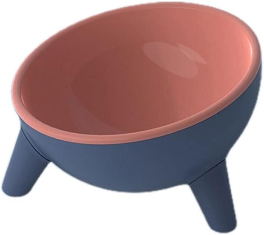 AIMALL Raised Cat Bowl Pet Feeder Pet Bowl Elevated Dog Bowls 15&deg; Tilted Pet Water Bowl, Sturdy Design, Suitable for Cats and Small Dogs