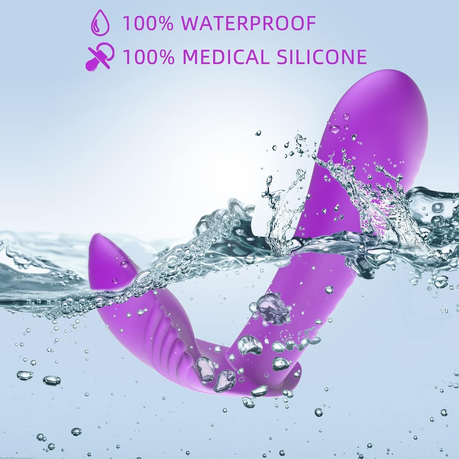 Adult Gift Rabbit Sex Sensory Toys Unisex Female Sex Health Products Couples Tools 10 Modes Massage Set Healthy Soft and Delicate image number 3