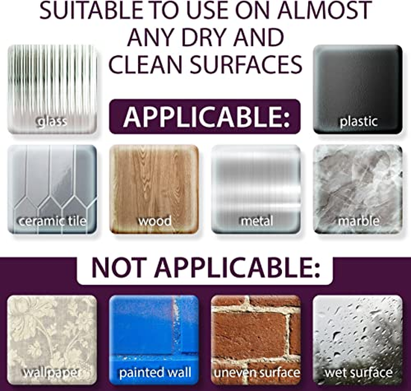 Double Sided Mounting Squares 110Pcs - Poster Putty for Walls Removable - Clear Sticky Tack for Wall Hanging - Double Sided Sticky Pads for Car Dashboard Crafts Picture Hanging image number 1