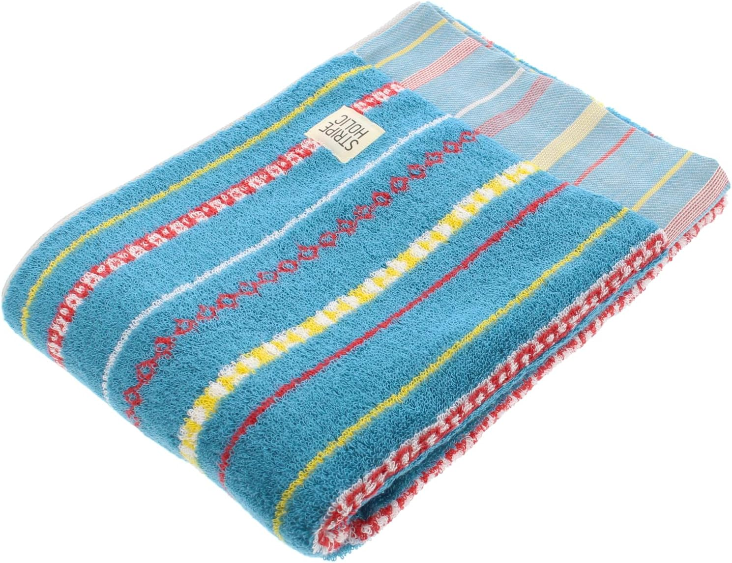 Tanaka Sangyo Imabari Towel, Bath Towel, Made in Japan, Blue, Approx. 23.6 X 47.2 Inches (60 X 120 Cm) image number 5