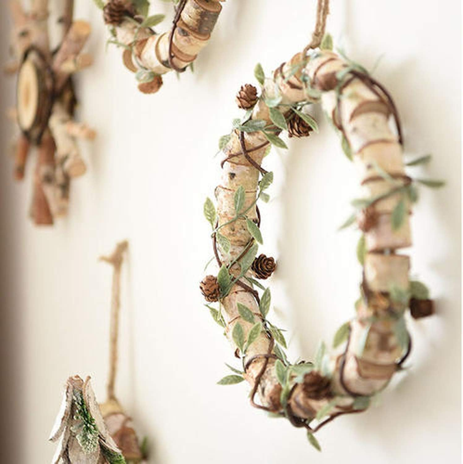 Christmas Bulk Package of Natural Pinecones for Home Party Decorations-25 Pack (1) - 18Pcs image number 3