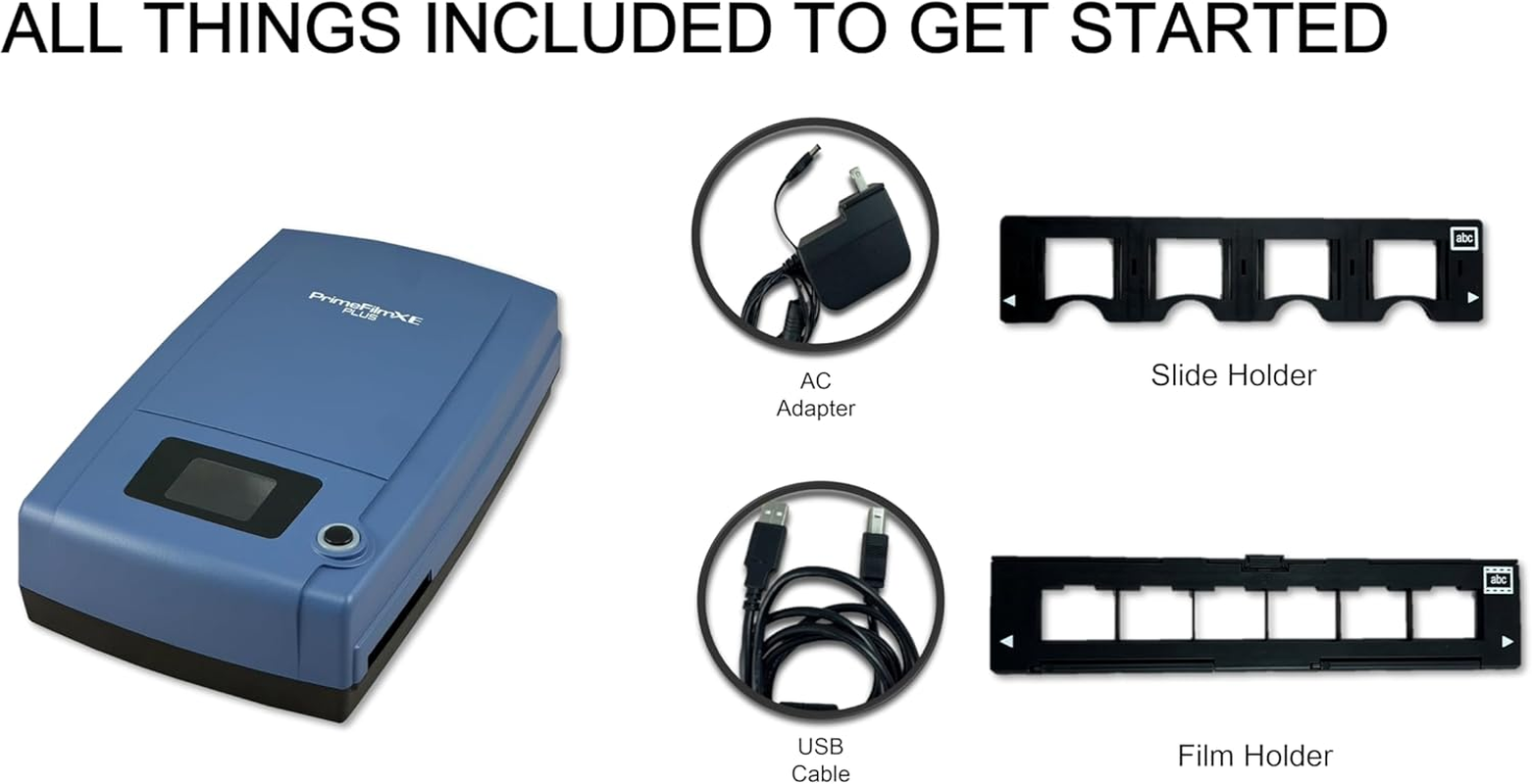 Pacific Image Primefilm XE plus Manual Film Scanner.35Mm Film and Negative Scanners. 10000 Dpi/48-Bit Output. 3.9 Dynamic Range. Support Mac and Windows image number 5