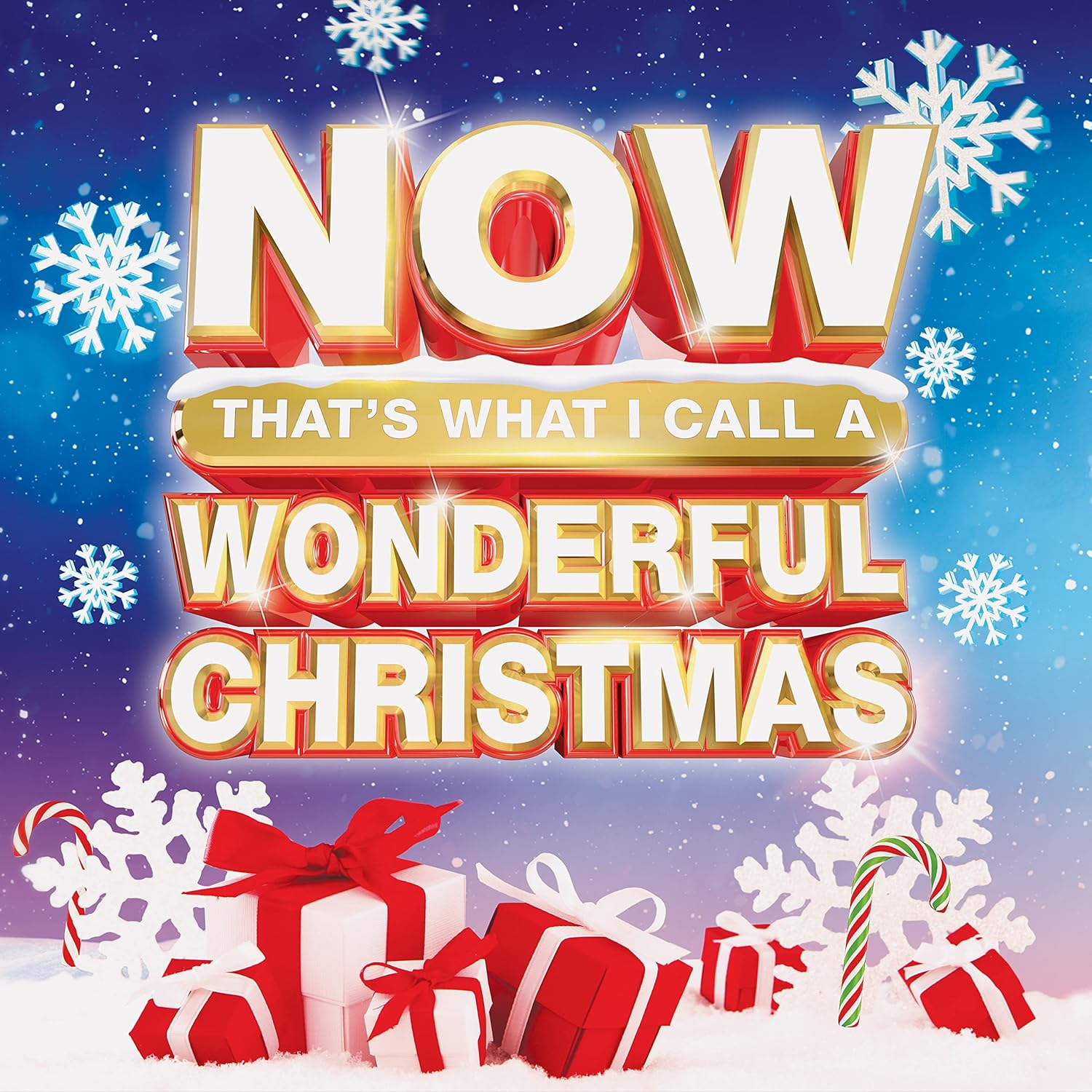NOW Wonderful Christmas [Red & White Candy Floss 2 LP] image number 1