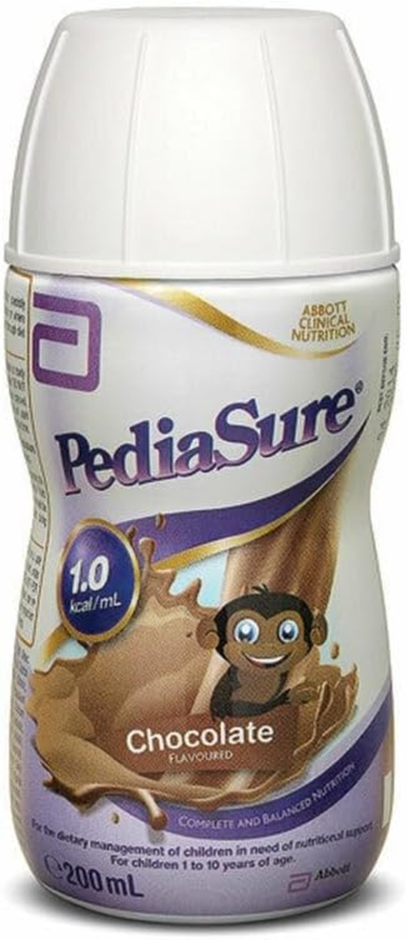 Pediasure Ready to Drink Chocolate Flavour Nutritional Supplement for Kids 200 Ml