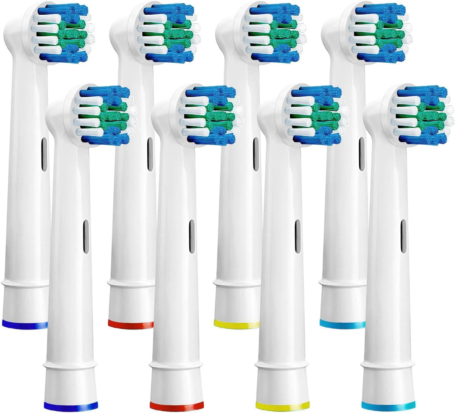 Sensogle Replacement Brush Heads Compatible with Oral B Pro Toothbrush, Fit Vitality Plus, Pro 700 100 300 2000, Precision Floss Sensitive Toothbrush Heads for Deep Clean