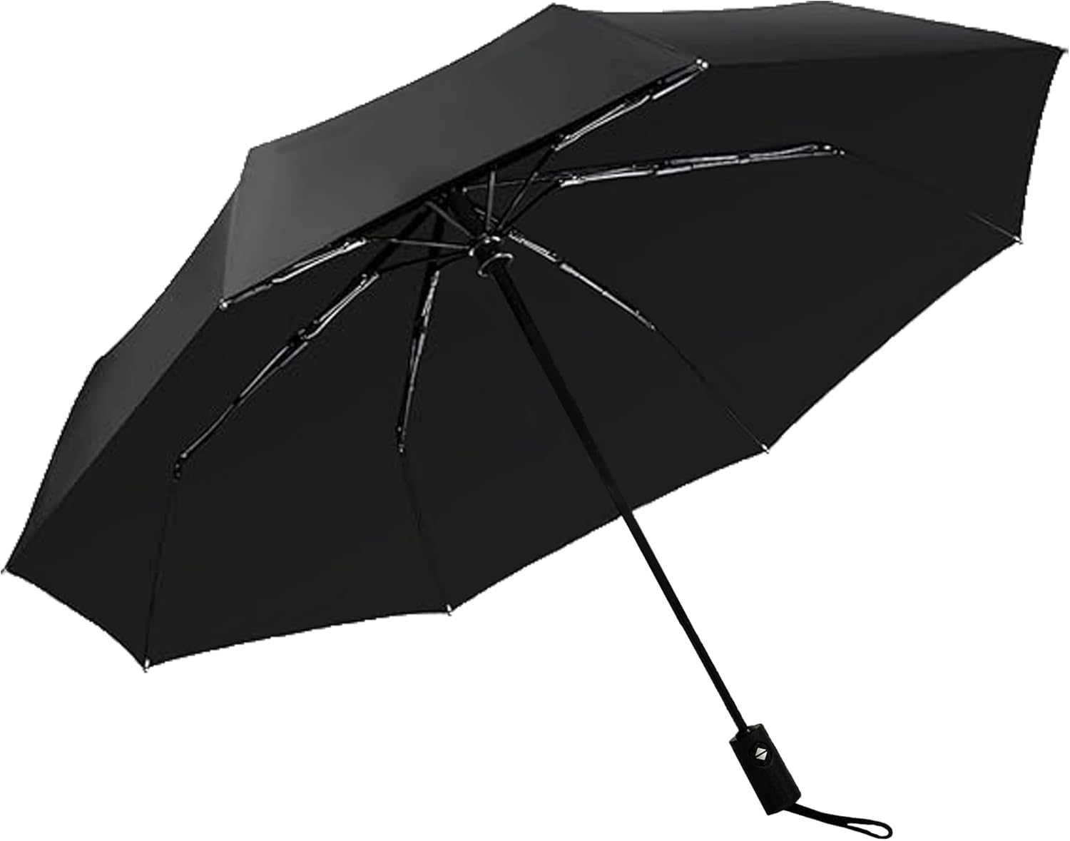 Windproof Travel Umbrella Sturdy Fiberglass Frame Compact Umbrella Auto Open Close Portable UV Protection Umbrella for Travel Something for Everyone