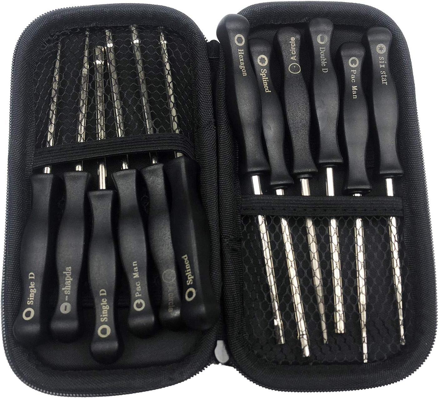 Eacam 12PCS Carburetor Adjustment Tool with Cleaning Tool for 2 Cycle Small Engine Replacement for Poulan Husqvarna STHIL Echo Trimmer Weedeater Chainsaw image number 5