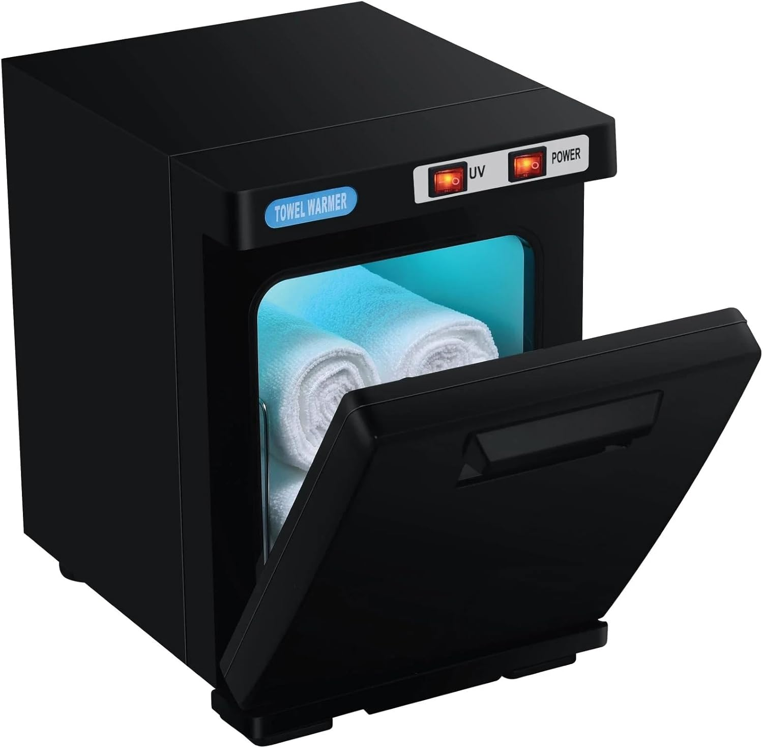 5L Black Electric Hand Towel Warmer Mini UV Steriliser Cabinet Hot Heater Sanitiser image number 2