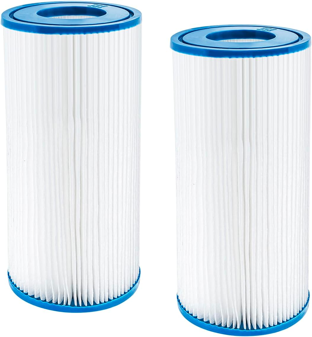 Replacement Set for Intex Swimming Pool Filter Cartridge Type a 29002 (2 Filters)