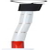 Aluminum Folding Cane 4-Sec Folding Cane with Rolling Tip for Blind Walking Stick