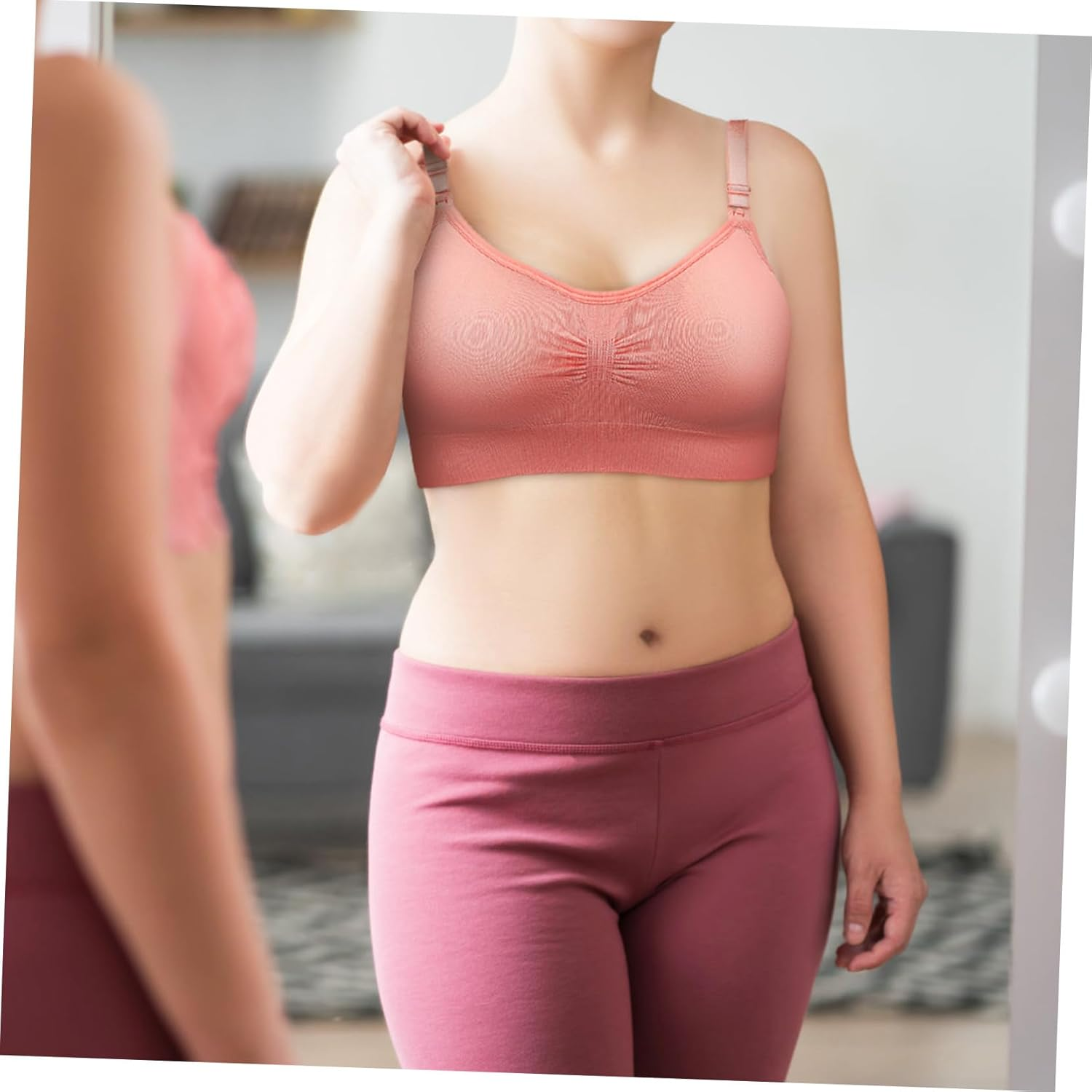 FRCOLOR 3Pcs Nursing Bras Breastfeeding Bras Maternity Nursing Bras Pregnancy Pumping Bras Extenders for Pregnant Women for Pregnancy image number 3