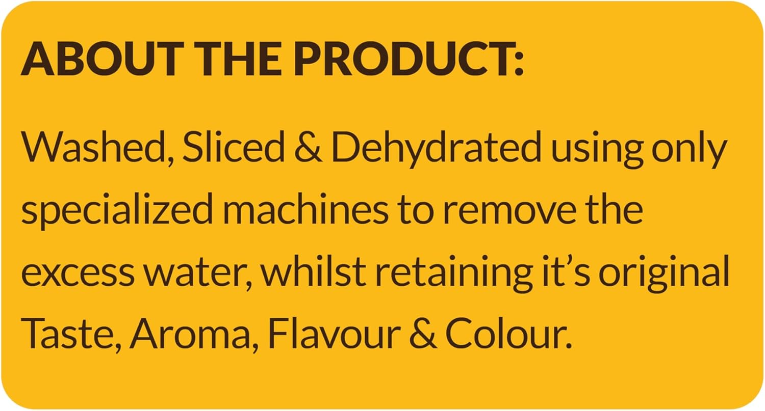 SHROOTS Dehydrated Carrot Flakes Pure Vegetarian Gluten-Free No Added Salt Easy Cooking Essential Machine Dried Vegetables with Natural Aroma Ideal for Camping or Everyday Meals 1.59 Oz, Pack of 1 image number 5
