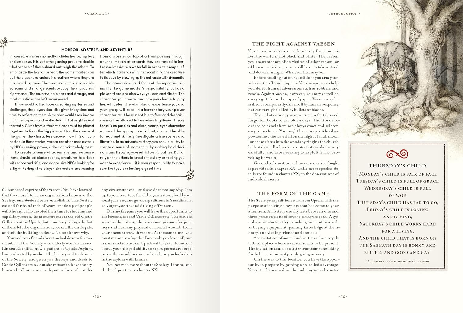 Free League Publishing Vaesen Nordic Horror RPG Game image number 3