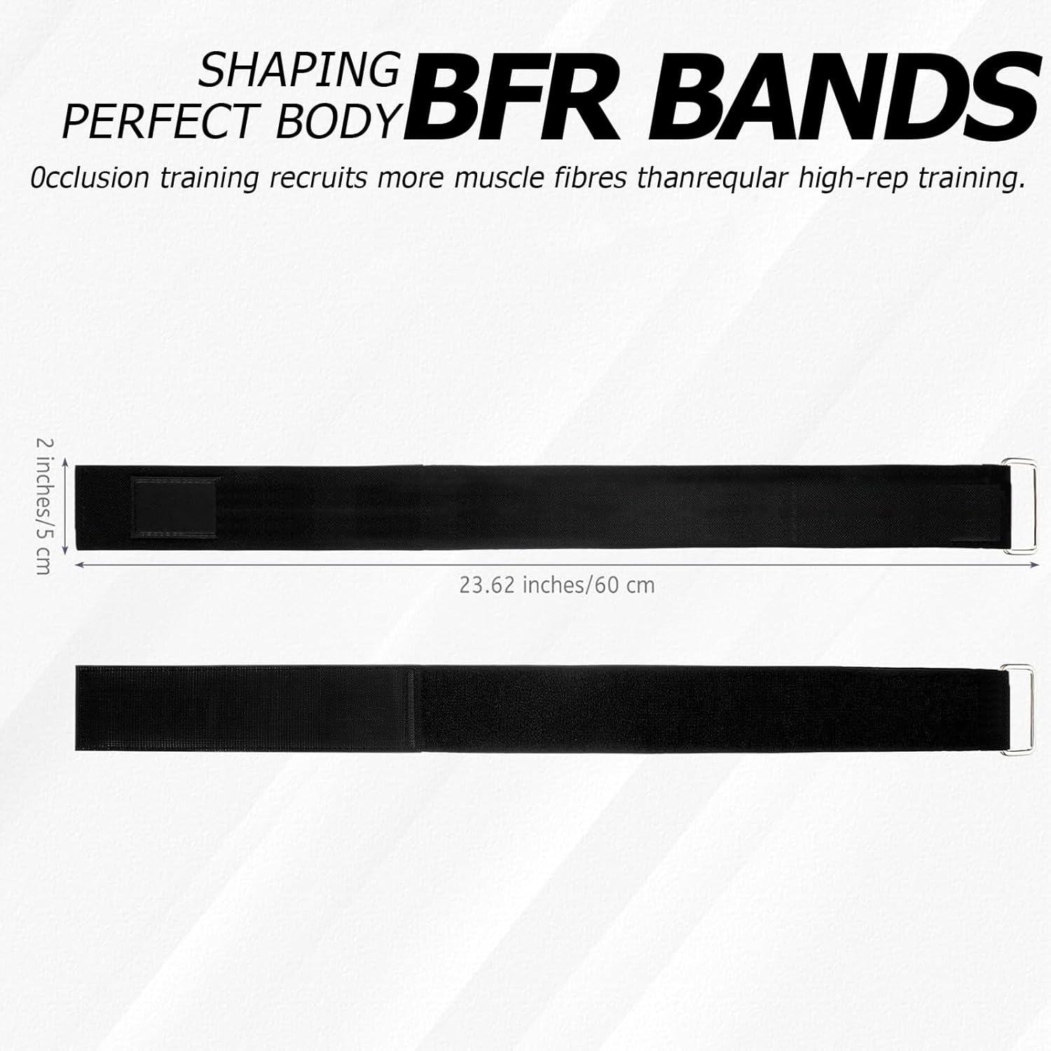 Booty Bands for Women Glutes & Hip Building, Bfr Training Bands with Occlusion Straps, Blood Restriction Workout Booty & Leg Bands for Squats, Thigh Workouts, Best Fabric Resistance Bands