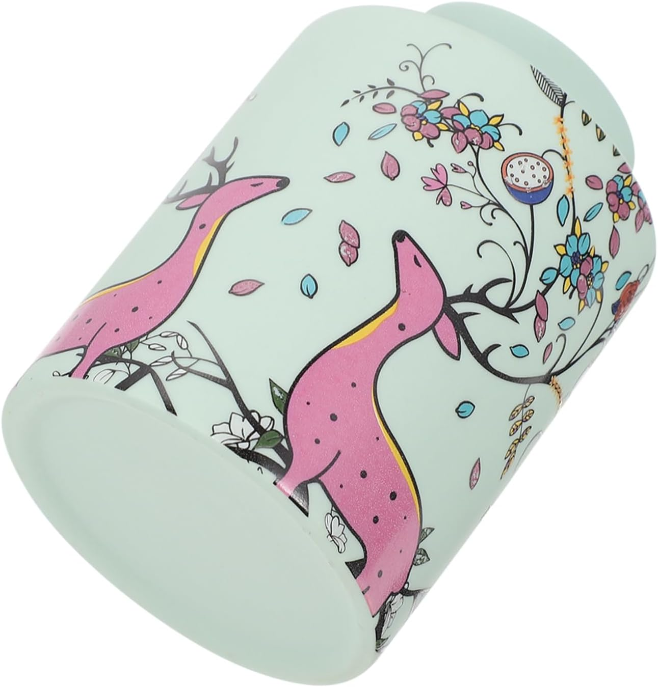 Alipis Ceramic Tea Canister Airtight Storage Jar Small Kitchen Tea Container for Home Use for Storing Leaves and Spices image number 4