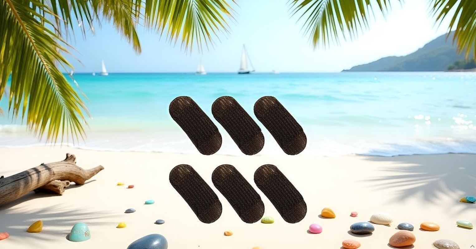 6PCS Sponge Volume Booster - Non-Slip Fluffy Base Inserts for Updos and Buns, Invisible Hair Thickening Pads for Thin (Home/Party/Wedding Styling Accessories) image number 4