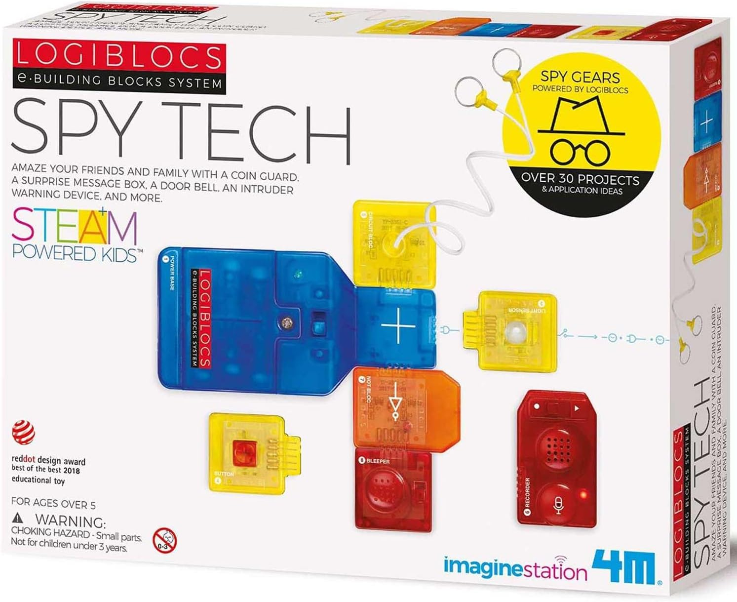 4M - Logiblocs - Smart Circuits Educational Kit image number 1