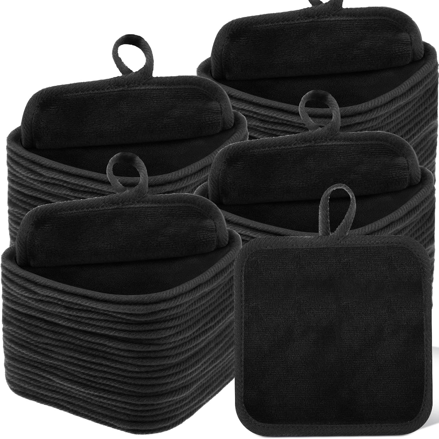 32 Pcs Makeup Remover Pads 5 X 5 Inch Soft Reusable Cloths for Eye Face Cloth Microfiber Washable Makeup Remover Towel Removal Cleaning Cloth for Women(Gray)