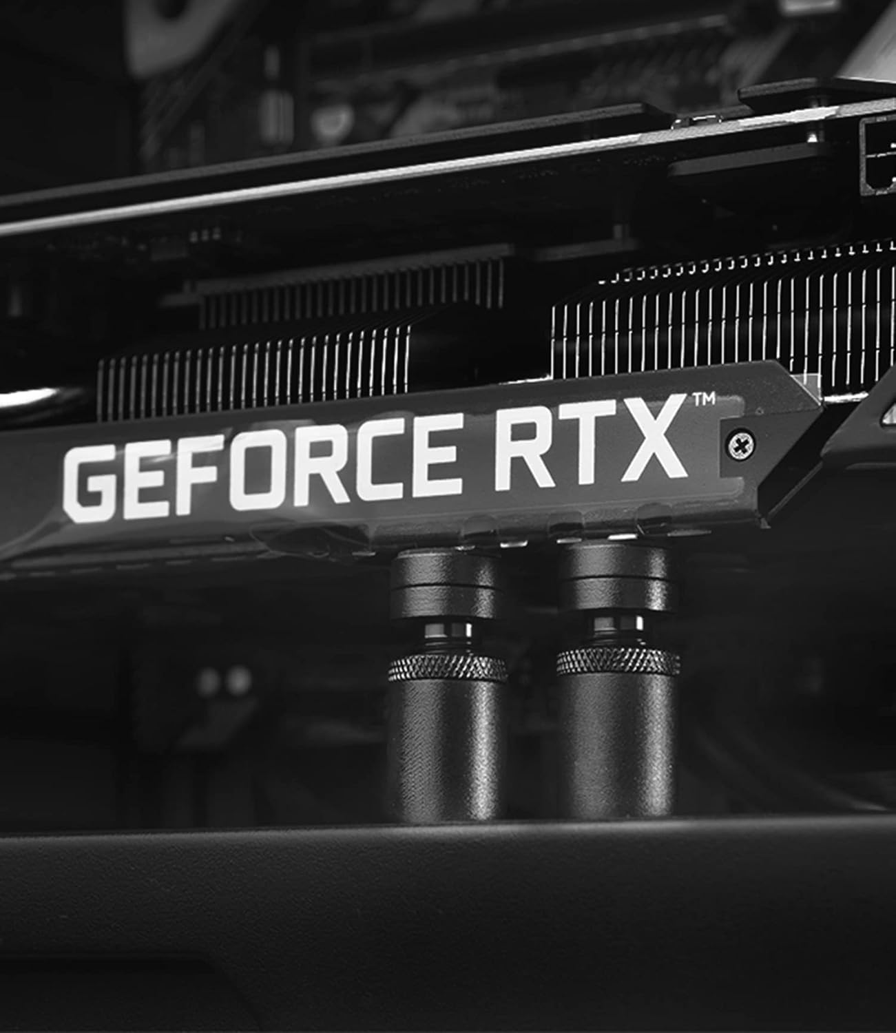 Uyubao Graphics Card Holder, GPU Holder, Graphics Card Holder, Video Card Sag Holder, Aluminium Graphics Card Holder, S (30 Mm - 60 Mm) image number 1