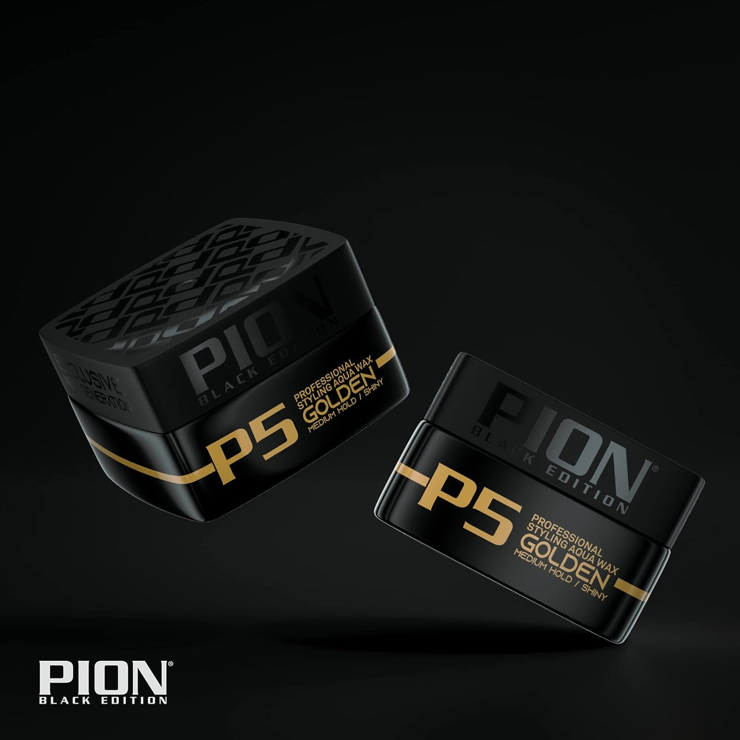 Pion P5 Golden Hair Styling Wax Aqua Series - Natural Look 150Ml (P5 Golden) image number 5