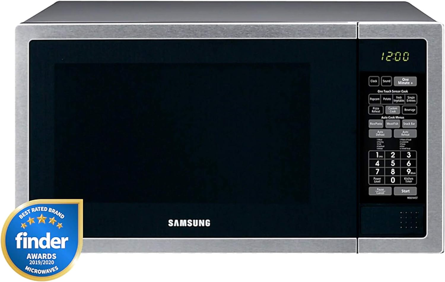 Samsung 40L, Sensor MWO, Stainless Steel, 1000W Ceramic Enamel Interior image number 4
