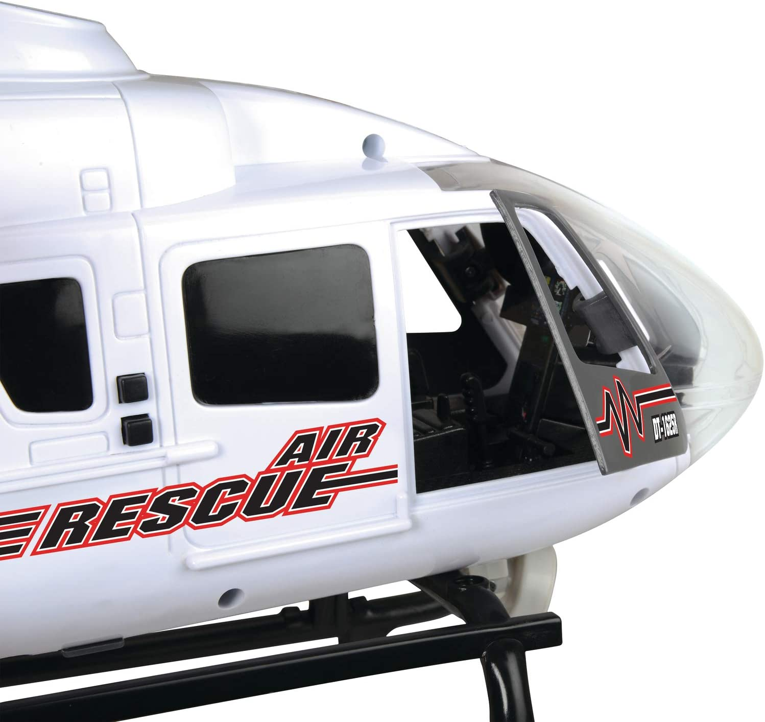 DICKIE TOYS Light and Sound SOS Rescue Helicopter with Moving Rotor Blades, 25" image number 1