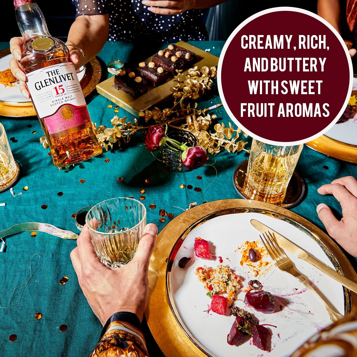 The Glenlivet 15 Year Old Malt Scotch Whisky 700 Ml image number 1