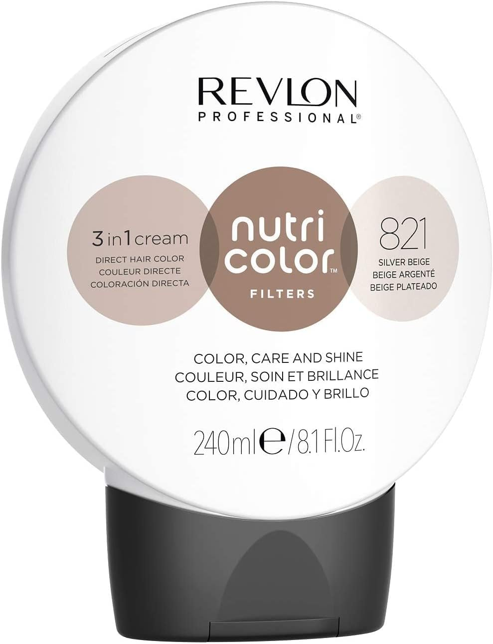 Revlon Nutri Color Toning Filters, 1022 Intense Platinum, 240 Ml