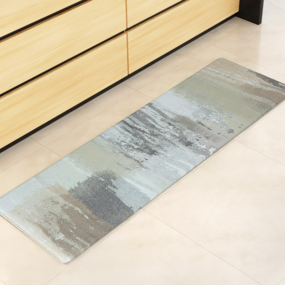Artiss Kitchen Mats, 45 X 150Cm PVC Non-Slip Floor Rugs anti Fatigue Door Standing Mat, Waterproof Comfort Carpet for Living Room, Bathroom, Laundry, Sink image number 5